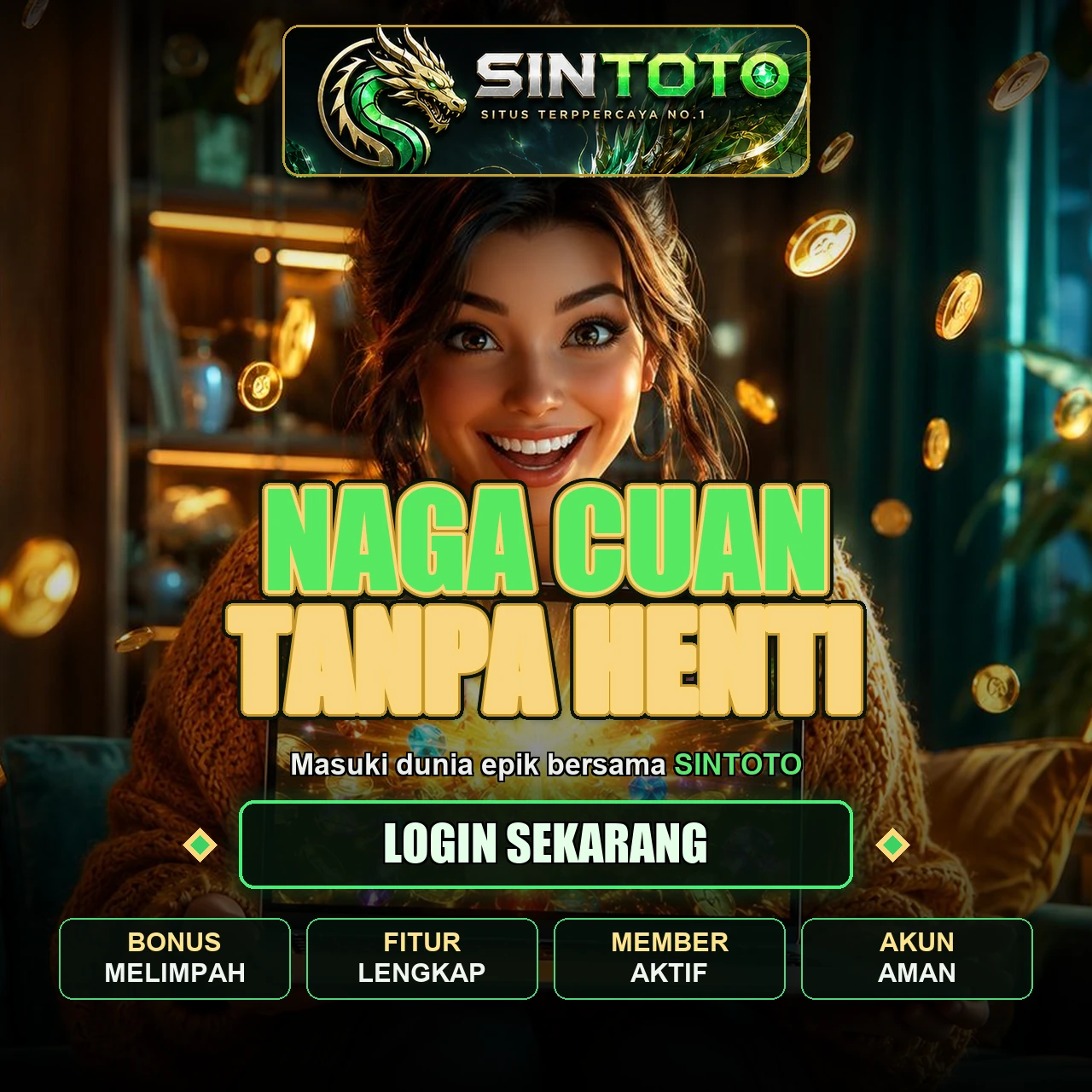 Banner SINTOTO daftar situs slot online terbaru dengan pilihan game lengkap dan akses mudah